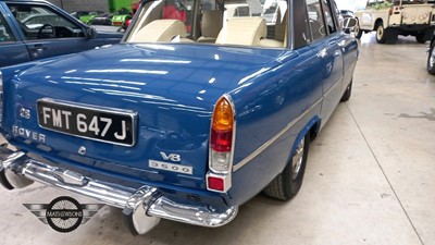 Lot 208 - 1970 ROVER 3500