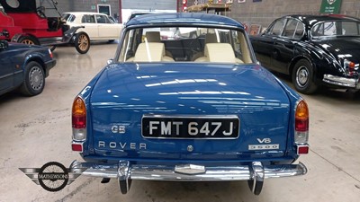 Lot 208 - 1970 ROVER 3500