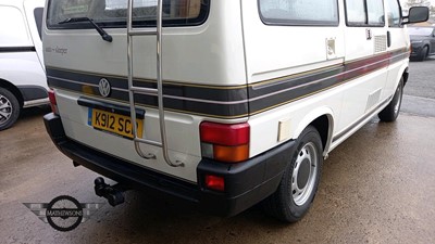 Lot 277 - 1992 VOLKSWAGEN TRANSPORTER 62 P SWB
