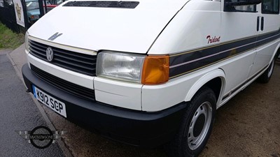Lot 277 - 1992 VOLKSWAGEN TRANSPORTER 62 P SWB