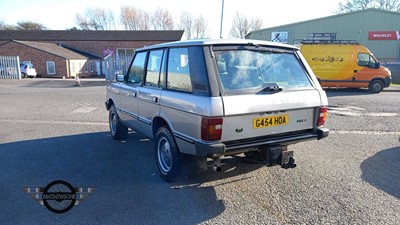Lot 433 - 1990 LAND ROVER RANGE ROVER VOGUE EFI