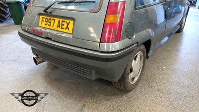 Lot 728 - 1988 RENAULT 5 GT TURBO