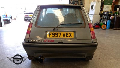 Lot 728 - 1988 RENAULT 5 GT TURBO