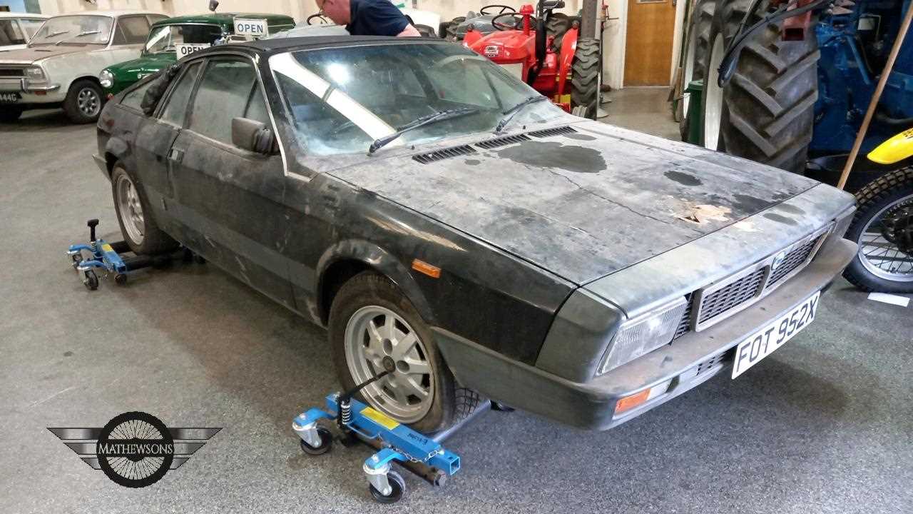Lot 206 - 1981 LANCIA MONTE CARLO SPYDER