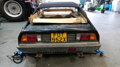 Lot 206 - 1981 LANCIA MONTE CARLO SPYDER