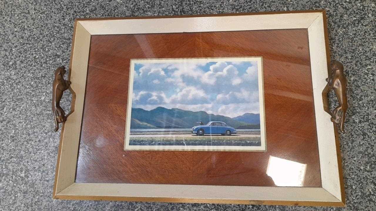 Lot 97 - RARE JAGUAR 1960'S DEALER TRAY