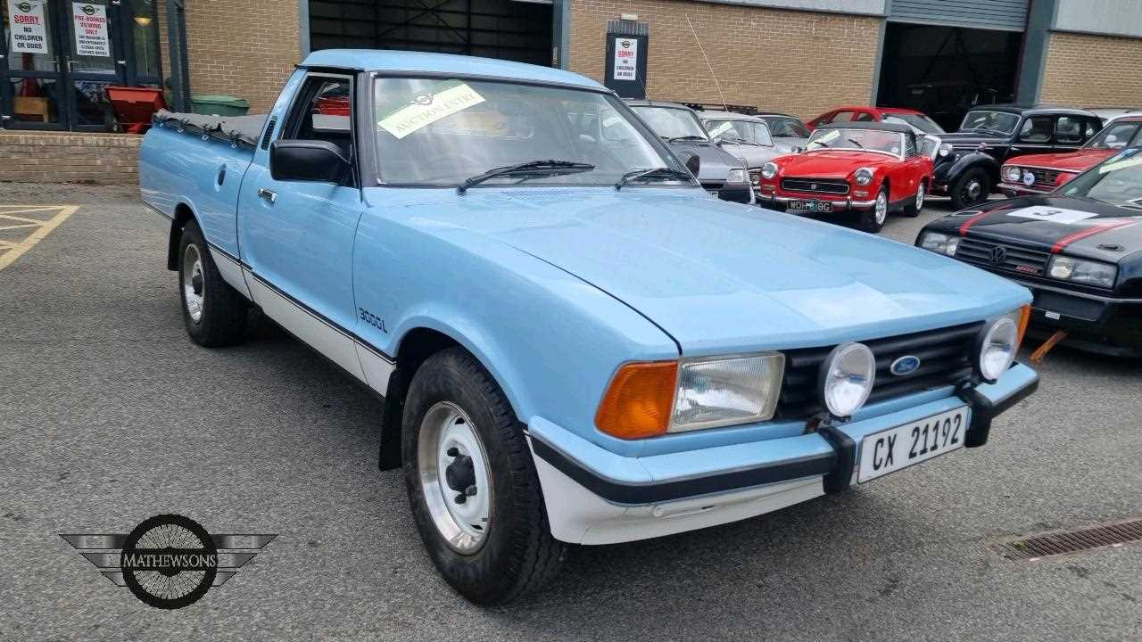 Lot 284 - 1985 FORD CORTINA