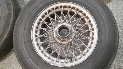 Lot 473 - 5X 15" WIRE WHEELS