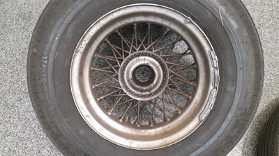 Lot 473 - 5X 15" WIRE WHEELS