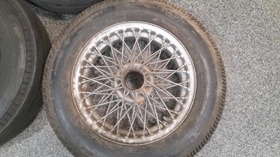 Lot 473 - 5X 15" WIRE WHEELS