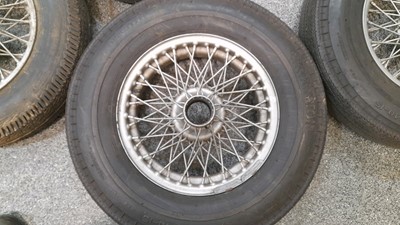 Lot 473 - 5X 15" WIRE WHEELS