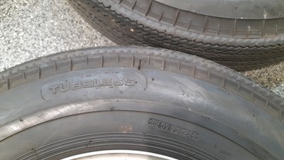 Lot 473 - 5X 15" WIRE WHEELS