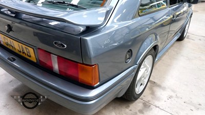 Lot 528 - 1990 FORD ESCORT RS TURBO