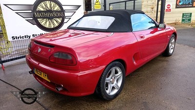 Lot 536 - 2001 MG MGF