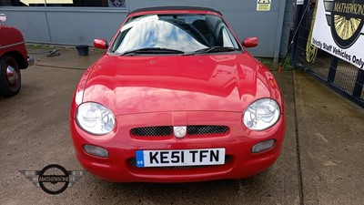 Lot 536 - 2001 MG MGF