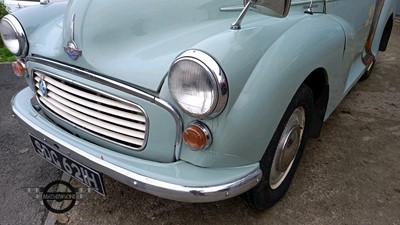 Lot 56 - 1969 MORRIS MINOR 1000