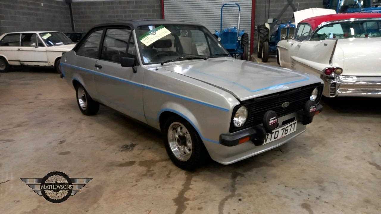 Lot 198 - 1979 FORD ESCORT 1600 SPORT