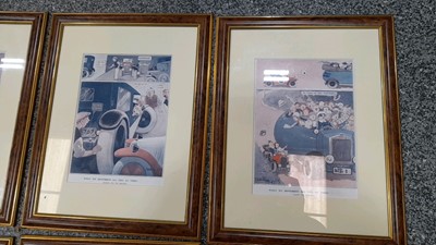 Lot 118 - 10 X FRAMED PRINTS SIGNED BY GEORGE E STUDDY (1920'S)