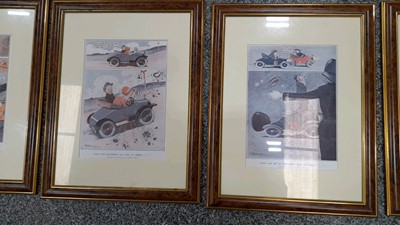 Lot 118 - 10 X FRAMED PRINTS SIGNED BY GEORGE E STUDDY (1920'S)