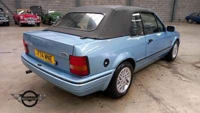 Lot 331 - 1989 FORD ESCORT XR3I CONV