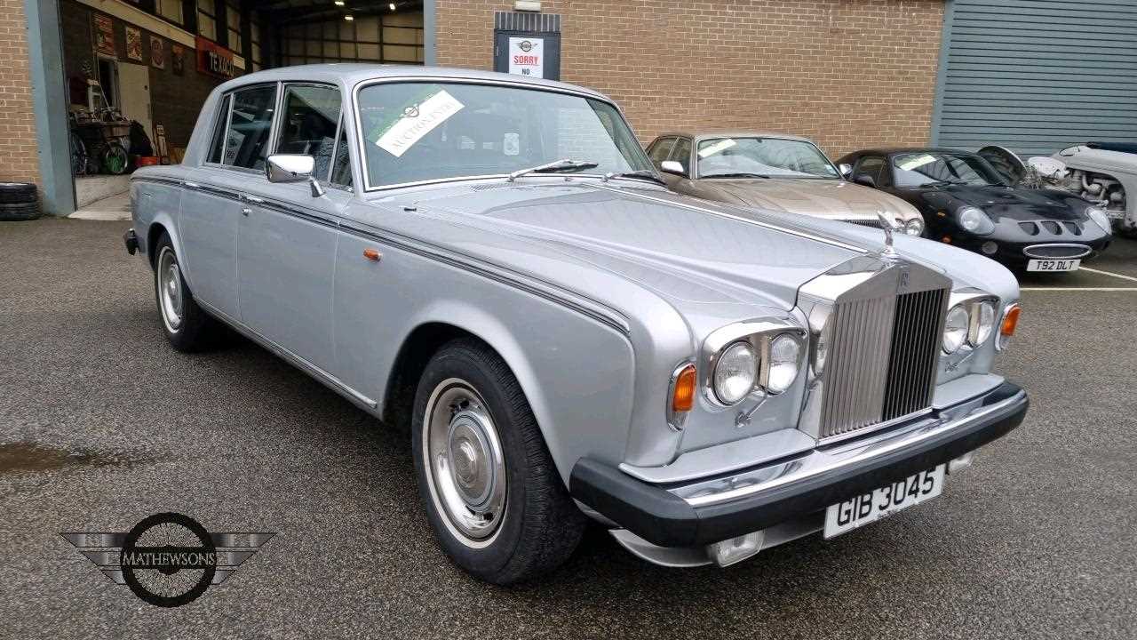 Lot 312 - 1979 ROLLS ROYCE SILVER SHADOW 2