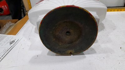 Lot 299 - SHELL GLASS GLOBE