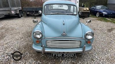 Lot 248 - 1966 MORRIS MINOR 1000