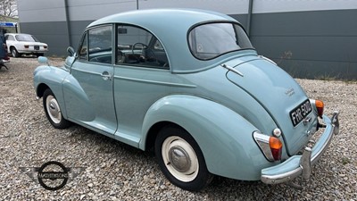 Lot 248 - 1966 MORRIS MINOR 1000