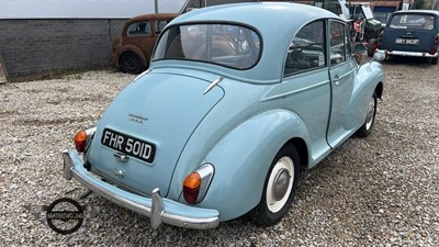 Lot 248 - 1966 MORRIS MINOR 1000