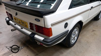 Lot 247 - 1984 FORD ESCORT XR3I