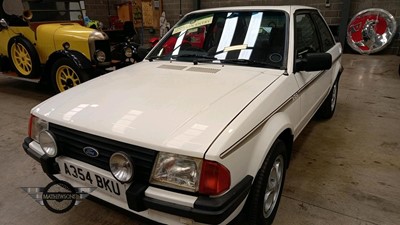Lot 247 - 1984 FORD ESCORT XR3I