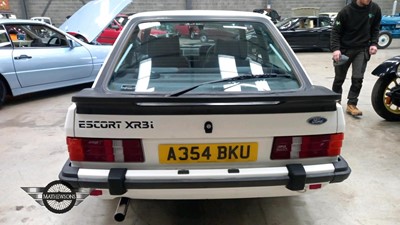 Lot 247 - 1984 FORD ESCORT XR3I