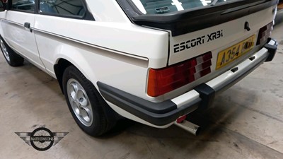 Lot 247 - 1984 FORD ESCORT XR3I