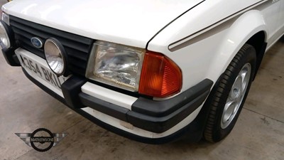 Lot 247 - 1984 FORD ESCORT XR3I