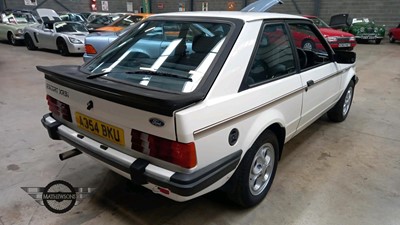 Lot 247 - 1984 FORD ESCORT XR3I