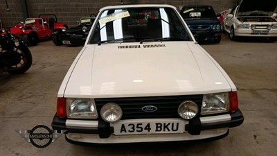 Lot 247 - 1984 FORD ESCORT XR3I