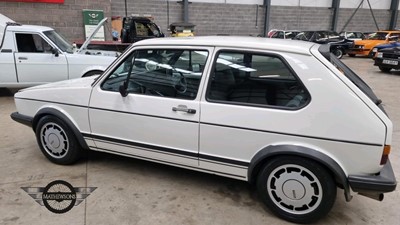 Lot 103 - 1983 VOLKSWAGEN GOLF GTI