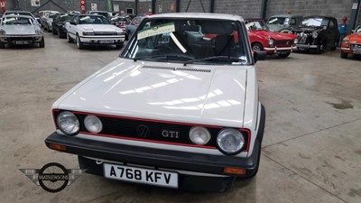 Lot 103 - 1983 VOLKSWAGEN GOLF GTI
