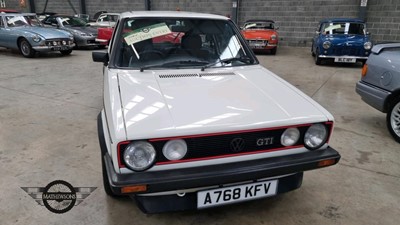 Lot 103 - 1983 VOLKSWAGEN GOLF GTI