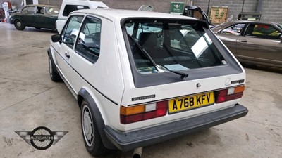 Lot 103 - 1983 VOLKSWAGEN GOLF GTI