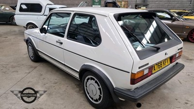 Lot 103 - 1983 VOLKSWAGEN GOLF GTI