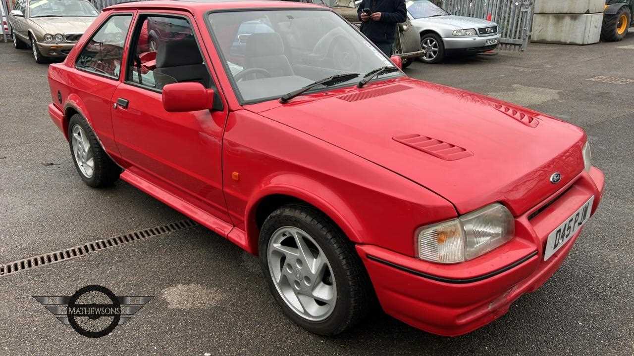 Lot 630 - 1987 FORD ESCORT RS TURBO