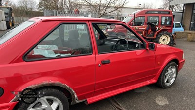 Lot 630 - 1987 FORD ESCORT RS TURBO