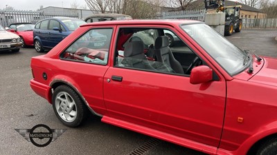 Lot 630 - 1987 FORD ESCORT RS TURBO