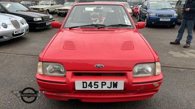 Lot 630 - 1987 FORD ESCORT RS TURBO