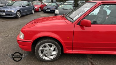 Lot 630 - 1987 FORD ESCORT RS TURBO
