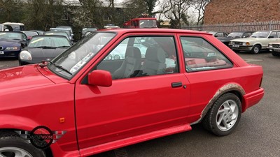 Lot 630 - 1987 FORD ESCORT RS TURBO