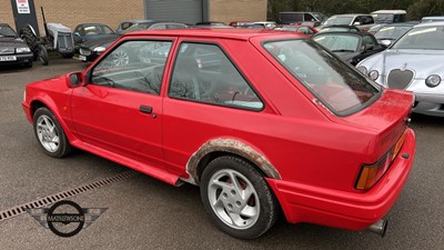 Lot 630 - 1987 FORD ESCORT RS TURBO