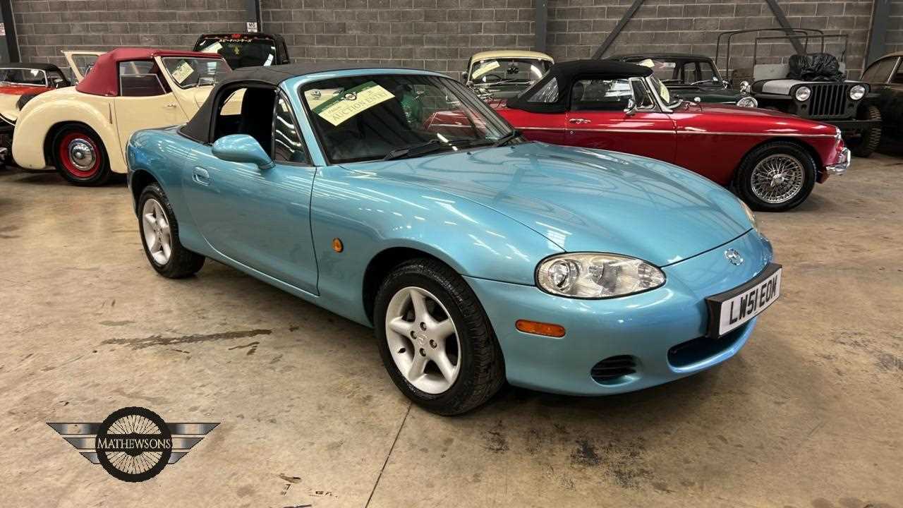 Lot 3 - 2002 MAZDA MX-5 1.8I