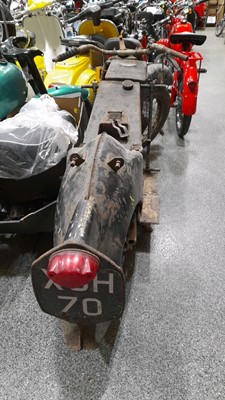 Lot 102 - LE VELOCETTE PROJECT BIKE & PALLET OF SPARES